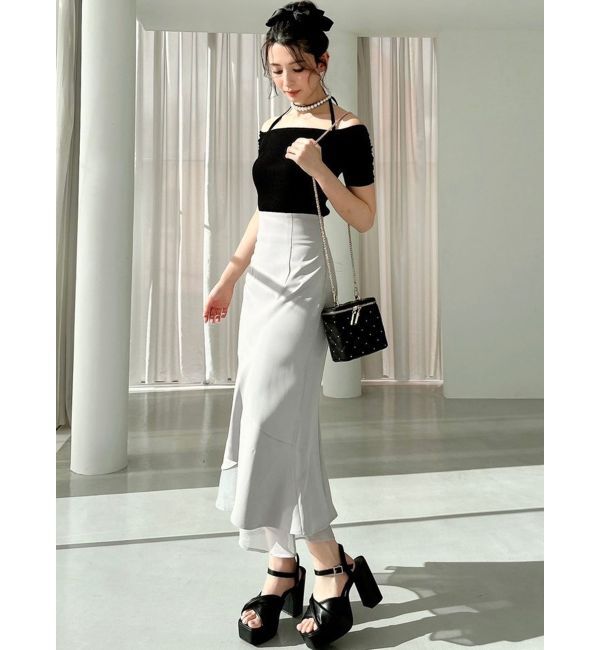 RESEXXY「シアードッキングマーメイドスカート」|スカート|