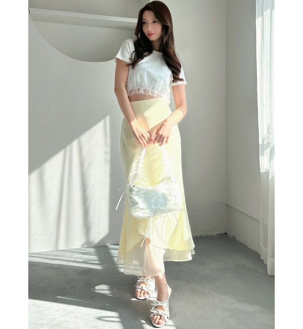 RESEXXY「シアードッキングマーメイドスカート」|スカート|