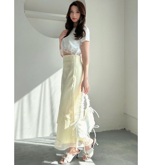 RESEXXY「シアードッキングマーメイドスカート」|スカート|