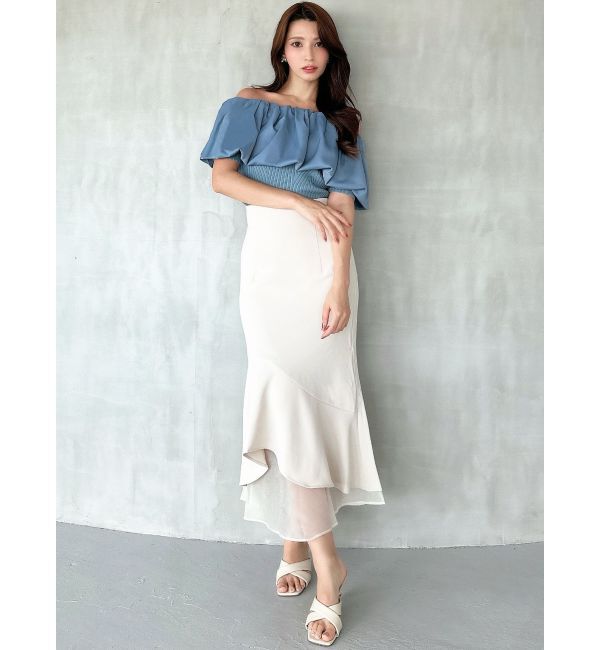 RESEXXY「シアードッキングマーメイドスカート」|スカート|