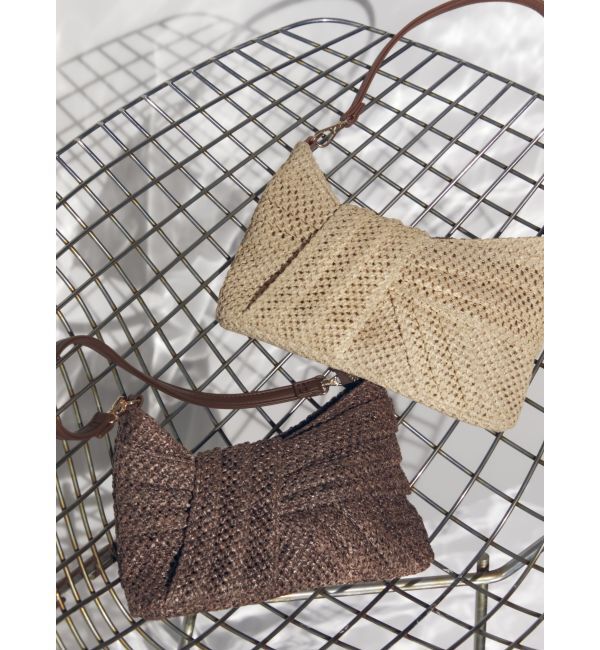 RESEXXY「ラフィアライクハンドバッグ」|その他|