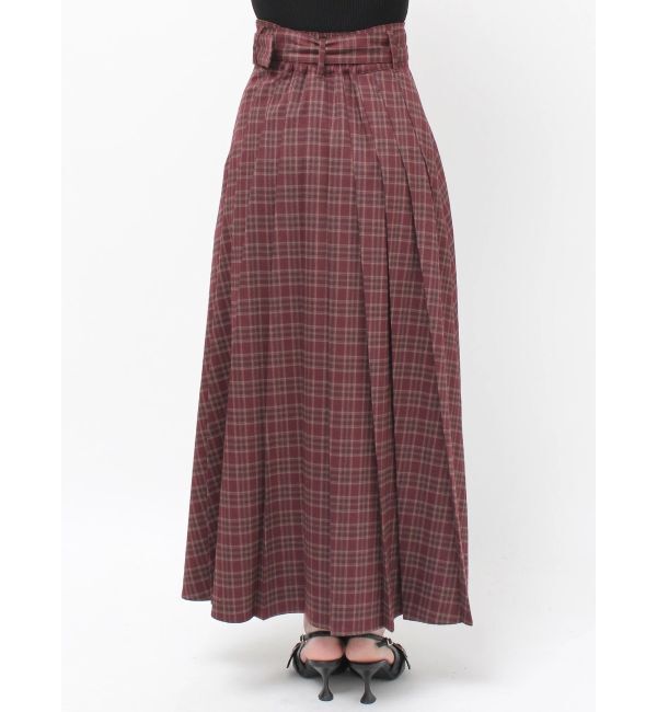 RESEXXY「ワイドプリーツレイヤードフレアスカート」|スカート|