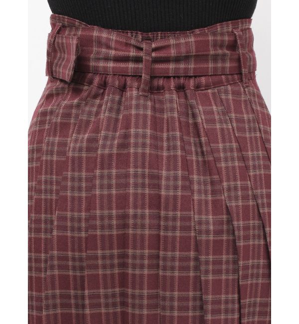 RESEXXY「ワイドプリーツレイヤードフレアスカート」|スカート|