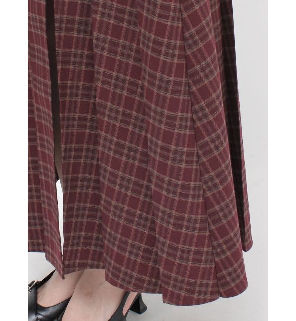 RESEXXY「ワイドプリーツレイヤードフレアスカート」|スカート|