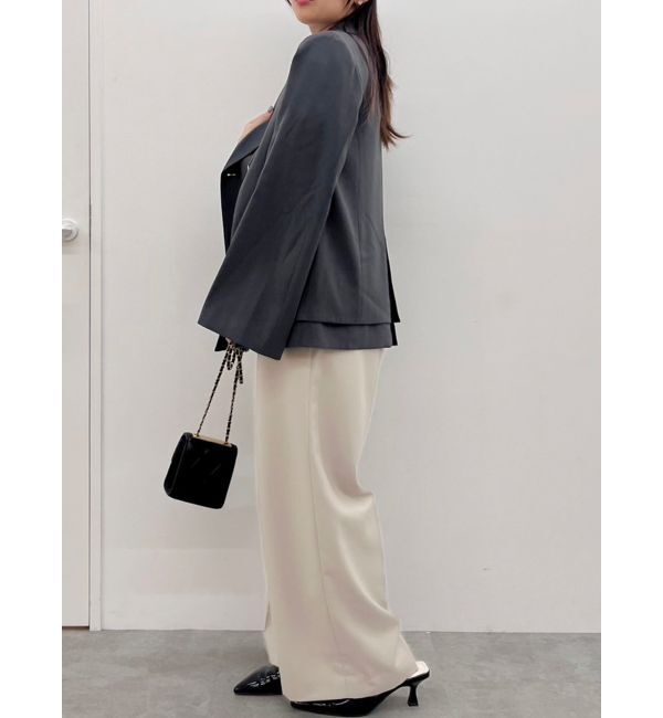 dazzlin「【SETUP】ダブルボタンケープテーラードジャケット※セットアップ対応」|テーラードジャケット|