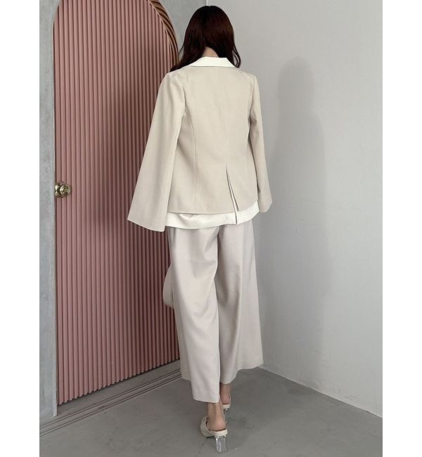 dazzlin「【SETUP】ダブルボタンケープテーラードジャケット※セットアップ対応」|テーラードジャケット|