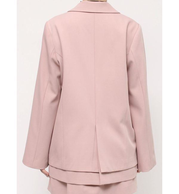 dazzlin「【SETUP】ダブルボタンケープテーラードジャケット※セットアップ対応」|テーラードジャケット|