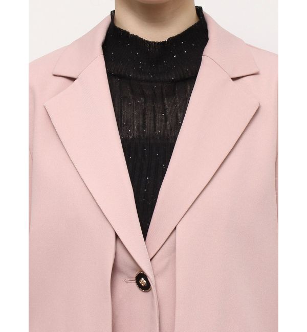 dazzlin「【SETUP】ダブルボタンケープテーラードジャケット※セットアップ対応」|テーラードジャケット|