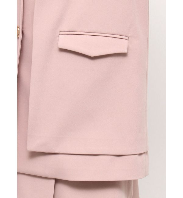 dazzlin「【SETUP】ダブルボタンケープテーラードジャケット※セットアップ対応」|テーラードジャケット|