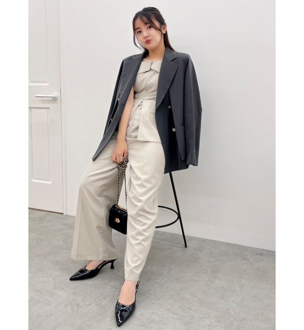 dazzlin「【SETUP】ダブルボタンケープテーラードジャケット※セットアップ対応」|テーラードジャケット|