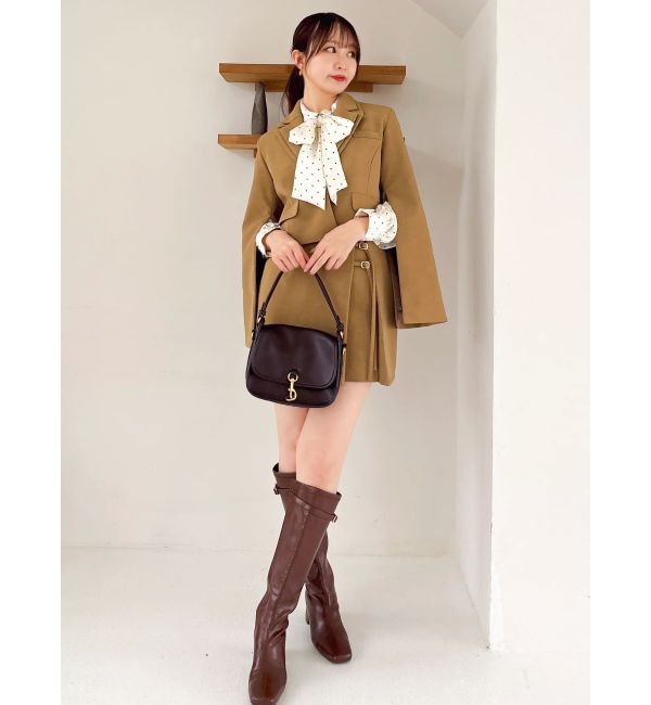 dazzlin「テーラーカラーショートジャケット」|テーラードジャケット|