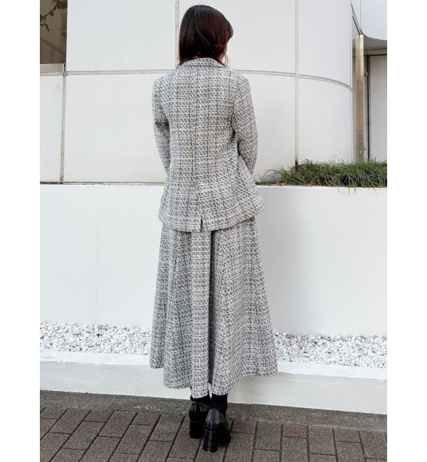 MERCURYDUO「オリジナルツイードテーラードジャケット【セットアップ着用可】」|テーラードジャケット|