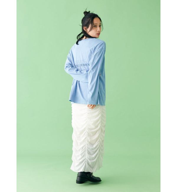 Ungrid「【WEB限定】シャーリングデザインスカート」|スカート|