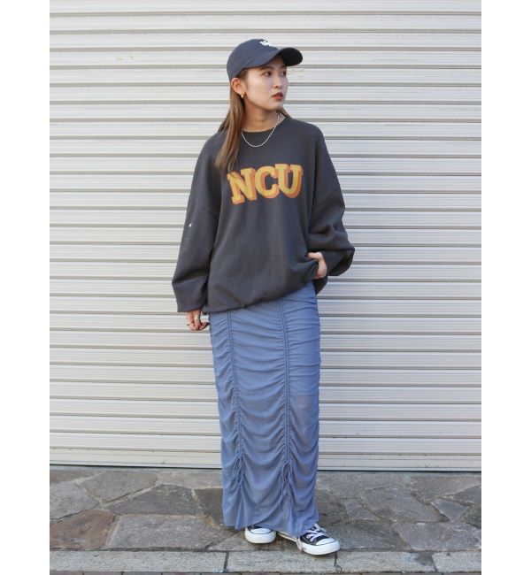 Ungrid「【WEB限定】シャーリングデザインスカート」|スカート|