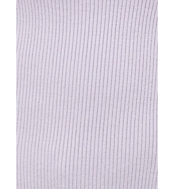 LAGUNAMOON「アシンメトリードレープフレアスリーブニット」|ニット・セーター|