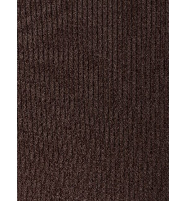 LAGUNAMOON「アシンメトリードレープフレアスリーブニット」|ニット・セーター|