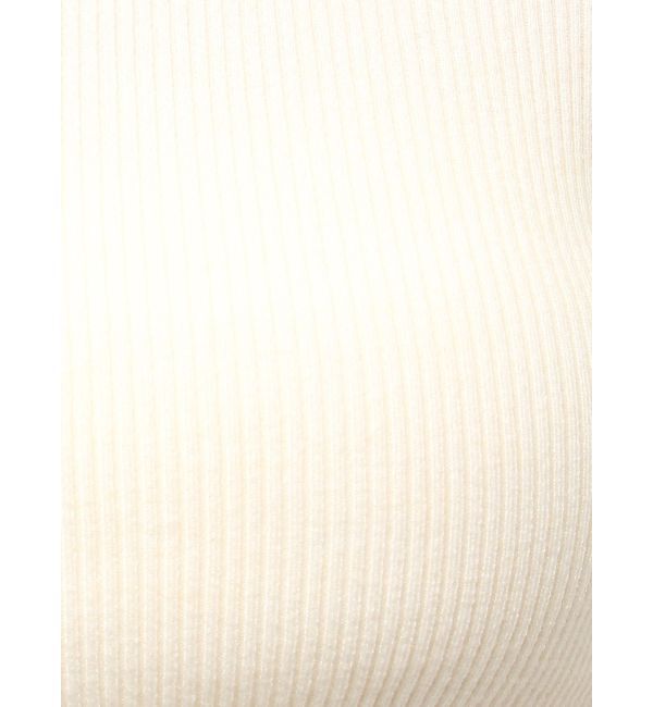 LAGUNAMOON「アシンメトリードレープフレアスリーブニット」|ニット・セーター|