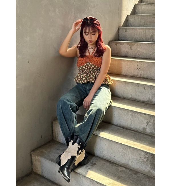 EVRIS「オリジナルパターントップス」|キャミソール|