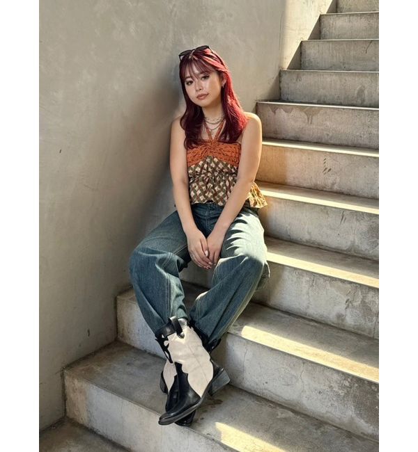 EVRIS「オリジナルパターントップス」|キャミソール|