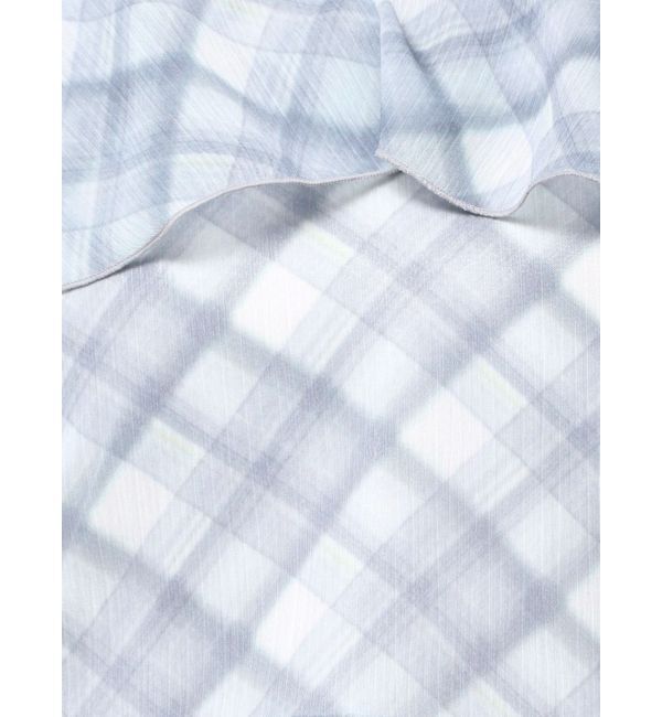 EVRIS「チェックシフォントップス」|キャミソール|