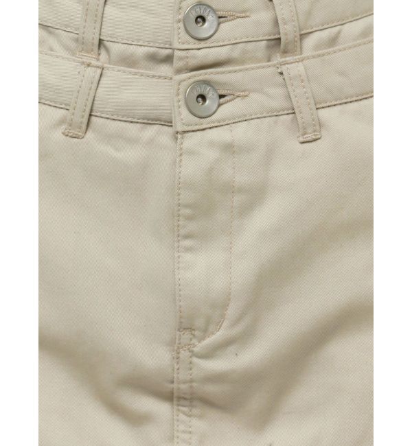 GYDA「Wウエストデザインスカートライクショートパンツ」|スカート|