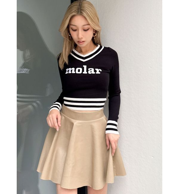 GYDA「レースラインフレアミニスカートライクショートパンツ【SETUP着用可】」|スカート|