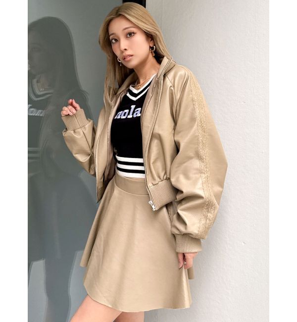 GYDA「レースラインフレアミニスカートライクショートパンツ【SETUP着用可】」|スカート|