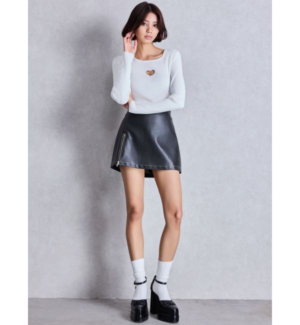 GYDA「GGアンクルストラップチャンキーヒールパンプス」|パンプス|