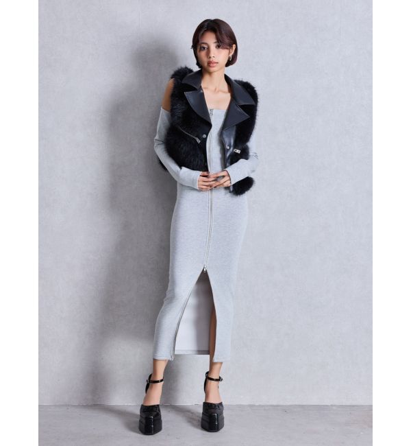 GYDA「GGアンクルストラップチャンキーヒールパンプス」|パンプス|