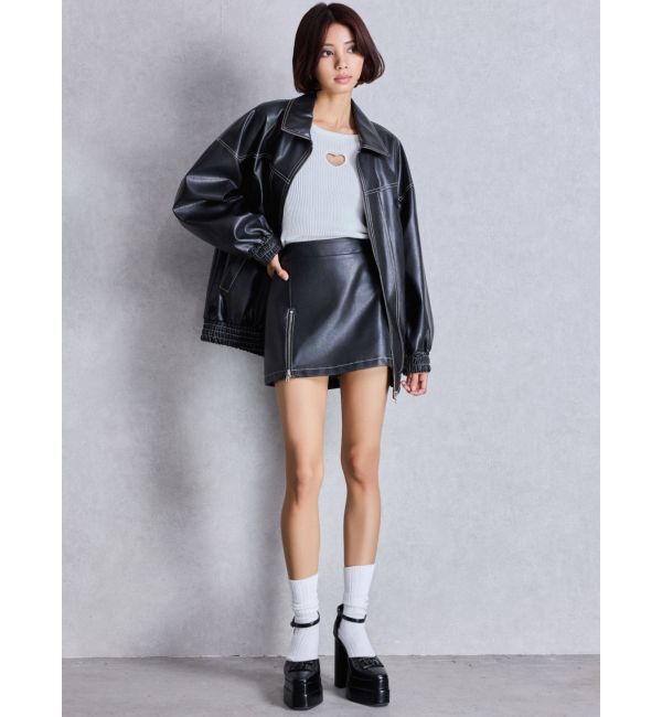 GYDA「GGアンクルストラップチャンキーヒールパンプス」|パンプス|