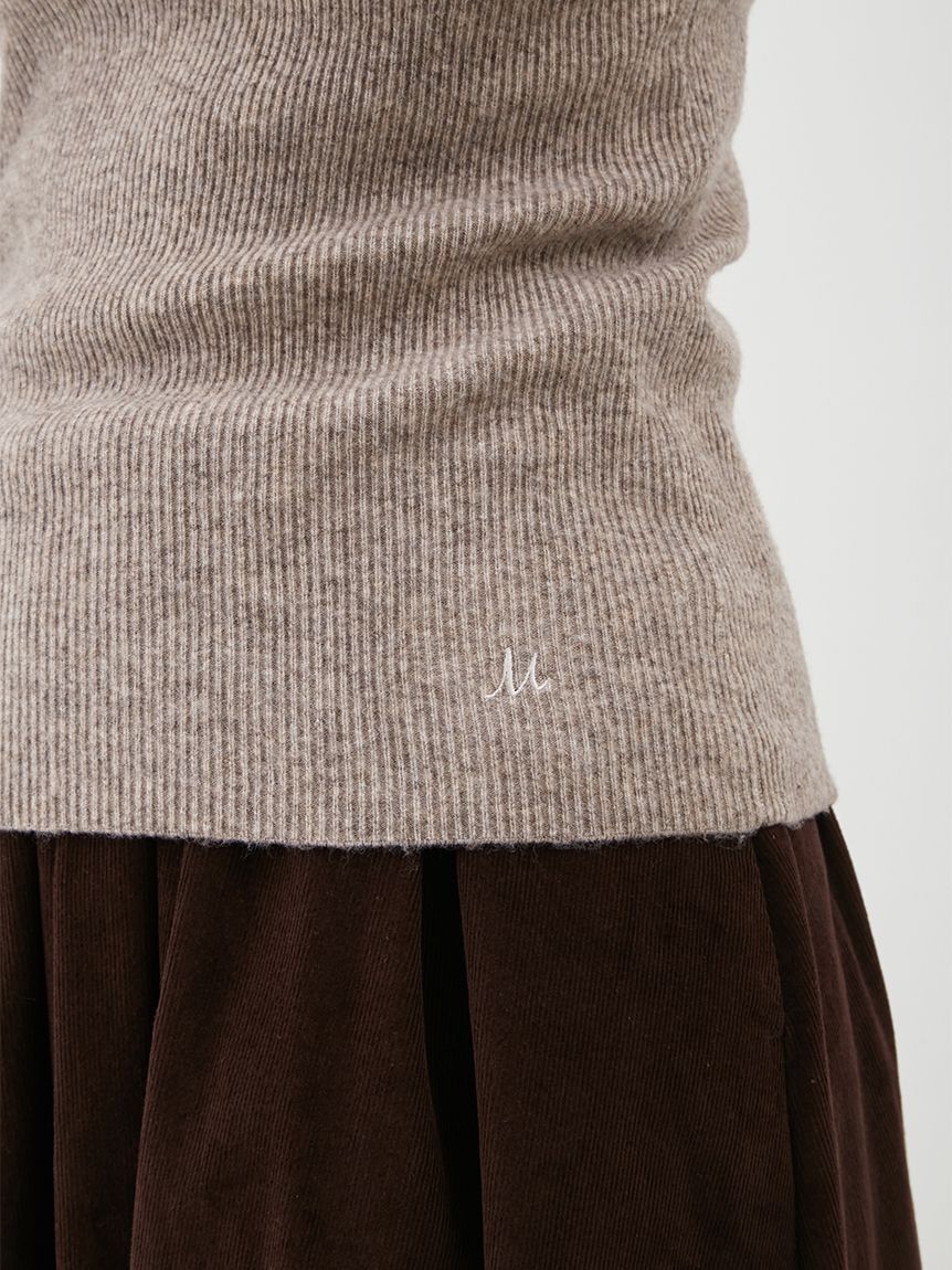 Mila Owen「2wayアメスリウォームリブニットタンク」|ニット・セーター|