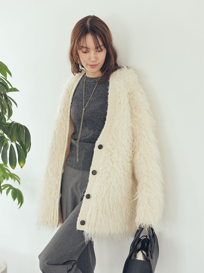 Mila Owen「2wayアメスリウォームリブニットタンク」|ニット・セーター|