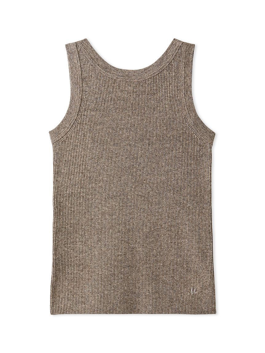 Mila Owen「2wayアメスリウォームリブニットタンク」|ニット・セーター|