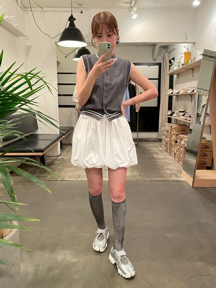 emmi atelier「【ONLINE限定カラー】【prince|emmi】ナイロンバルーンスカート」|スカート|