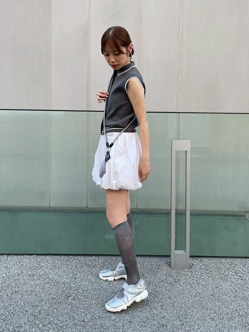 emmi atelier「【ONLINE限定カラー】【prince|emmi】ナイロンバルーンスカート」|スカート|