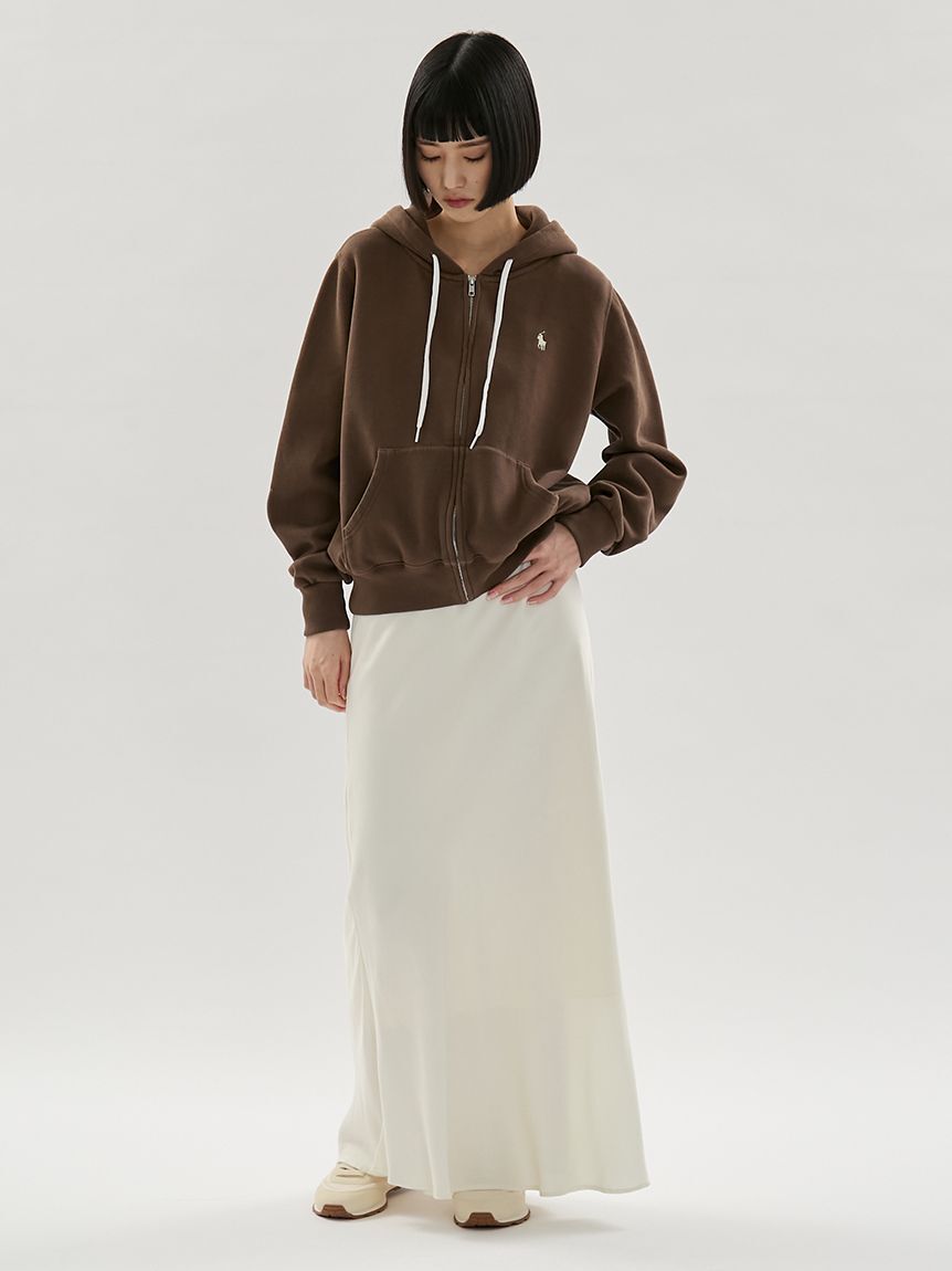 emmi atelier「サテンナロースカート【セットアップ対応】」|スカート|OWHT