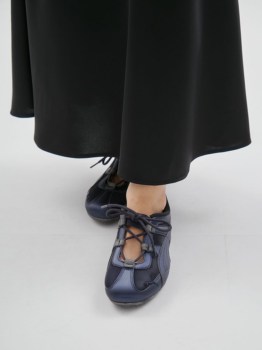 emmi atelier「サテンナロースカート【セットアップ対応】」|スカート|