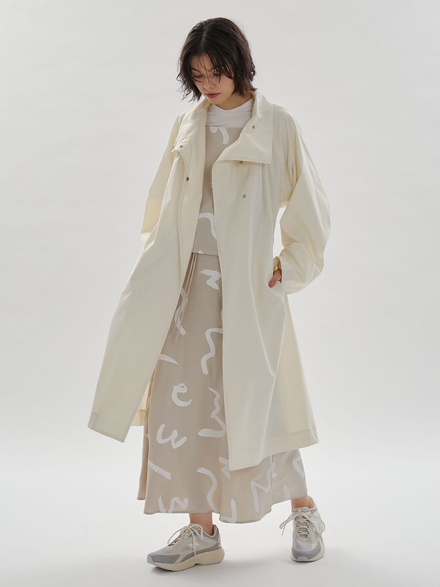 emmi atelier「サテンナロースカート【セットアップ対応】」|スカート|