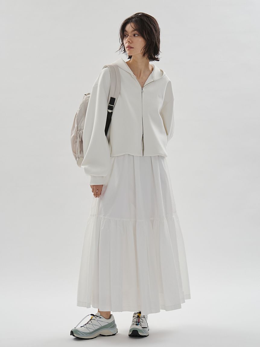 emmi atelier「ティアードスカート」|スカート|WHT