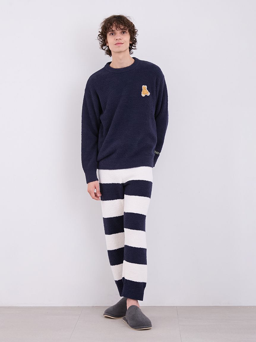GELATO PIQUE HOMME「【ONLINE限定】【HOMME】ベビモコベアプルオーバー＆ロングパンツセット」|ルームウェア|