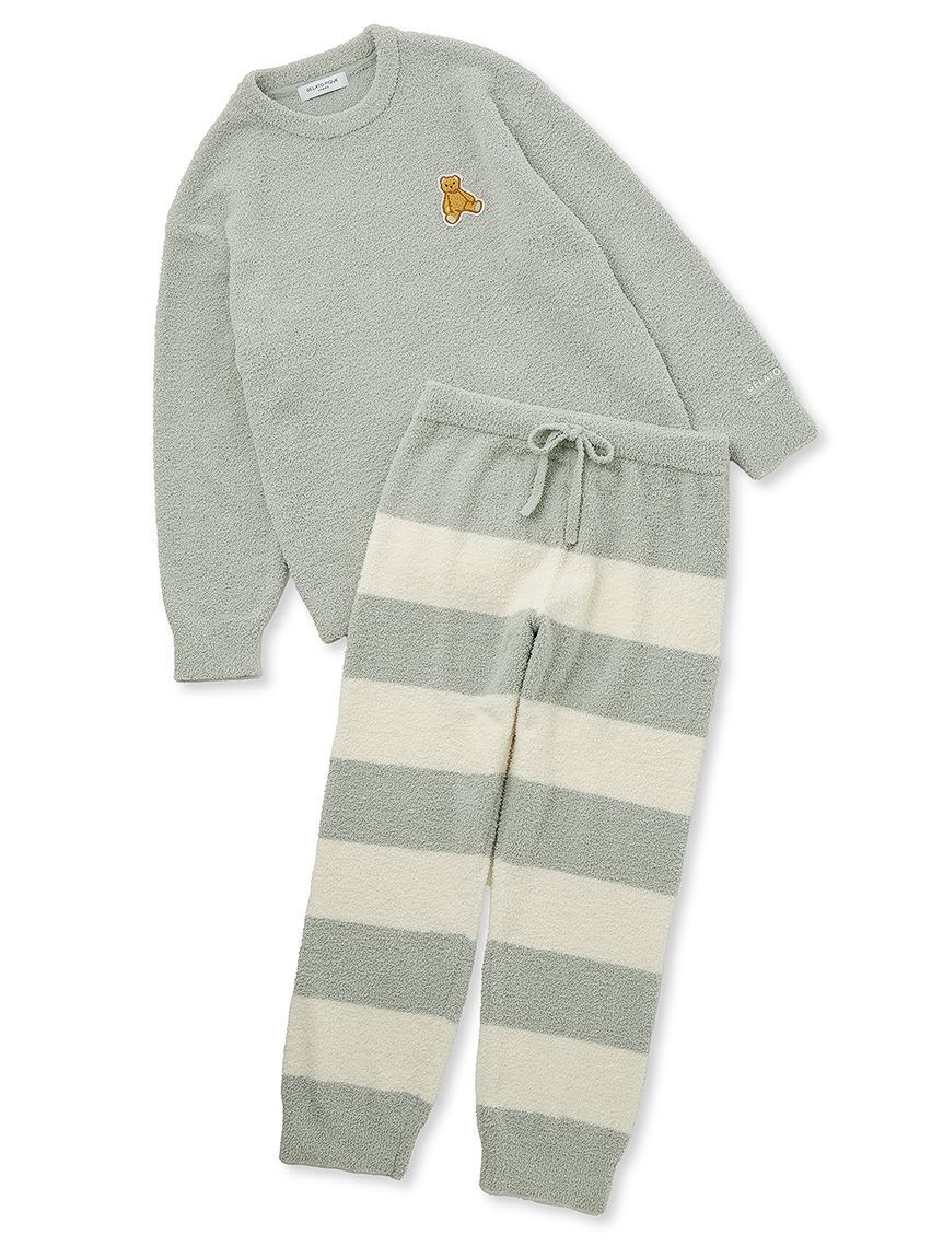 GELATO PIQUE HOMME「【ONLINE限定】【HOMME】ベビモコベアプルオーバー＆ロングパンツセット」|ルームウェア|MNT