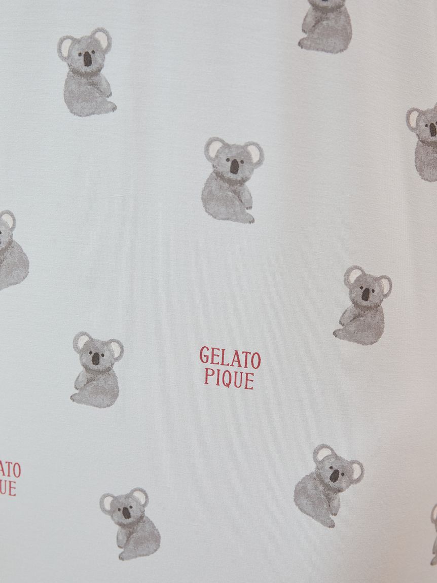 gelato pique「【接触冷感】コアラ柄ワンピース」|ルームウェア|