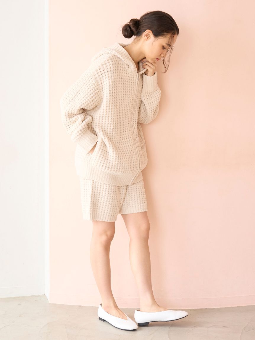 gelato pique「【UNISEX】ワッフルハーフパンツ」|ルームウェア|