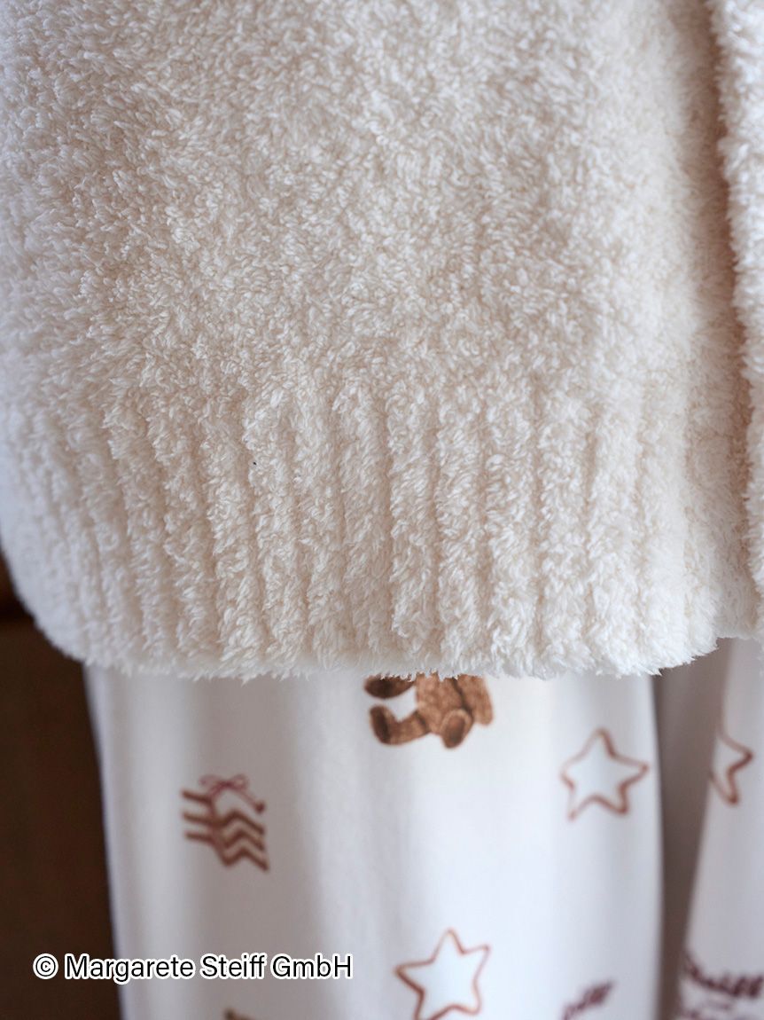 Steiff】【UNISEX】パウダージャガードカーディガン（gelato pique