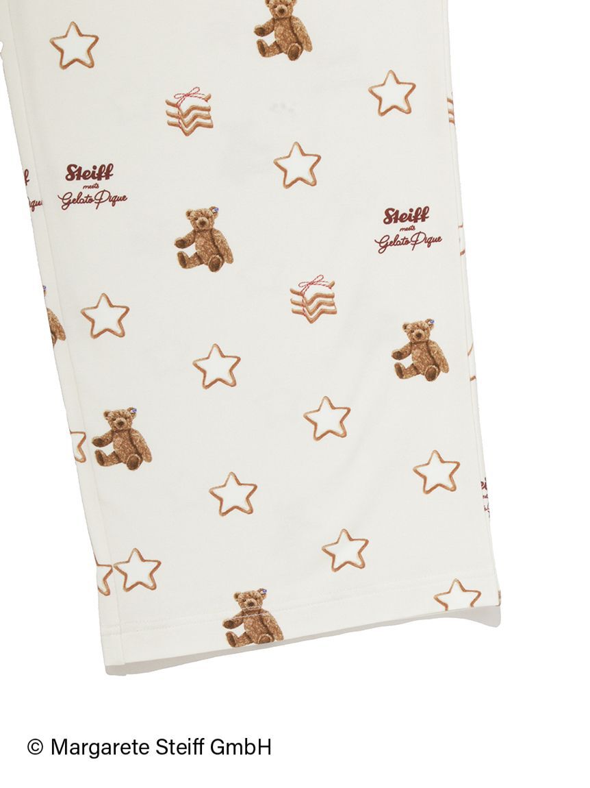 GELATO PIQUE HOMME「【Steiff】【HOMME】総柄ロングパンツ」|ルームウェア|