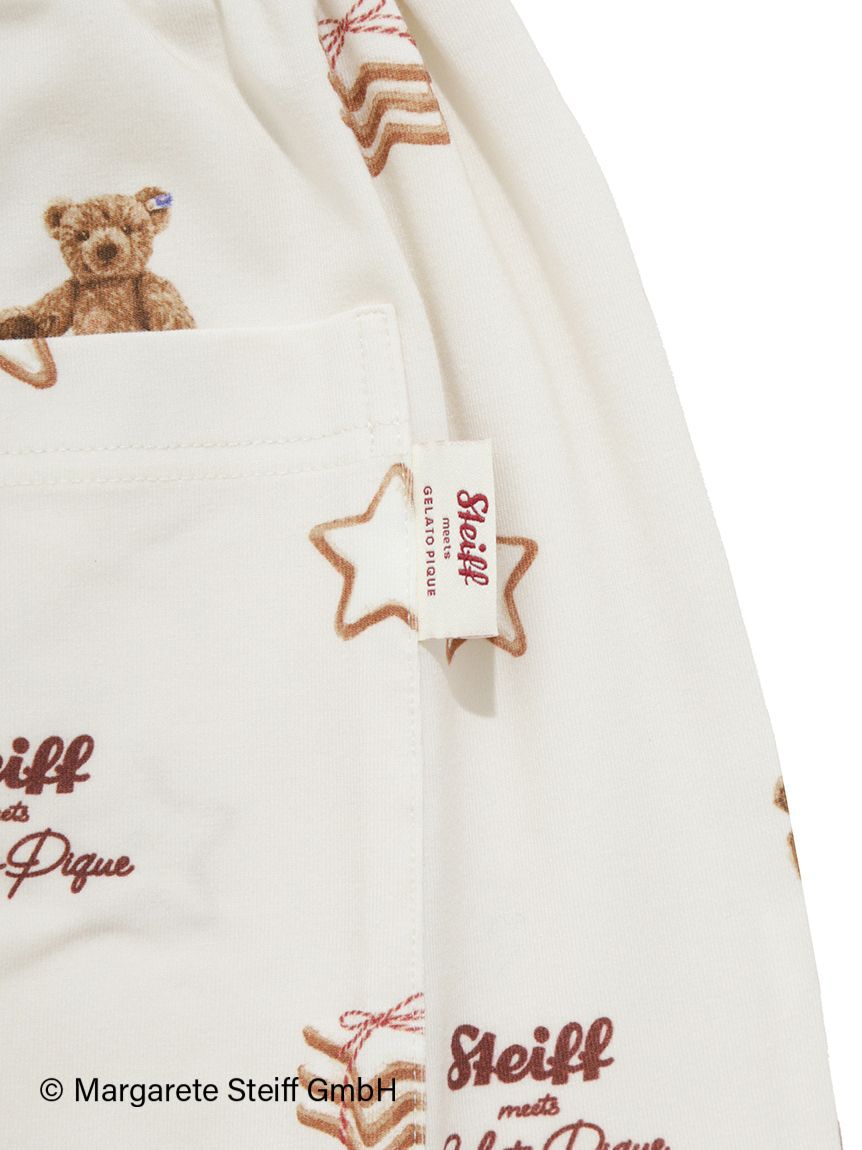 GELATO PIQUE HOMME「【Steiff】【HOMME】総柄ロングパンツ」|ルームウェア|