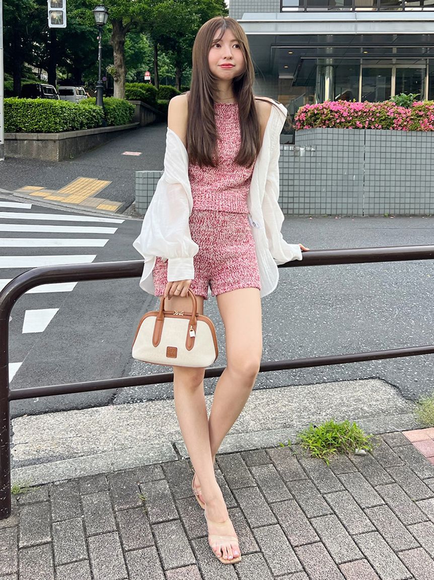 SNIDEL「Sustainableニットタンクトップス」|ニット・セーター|