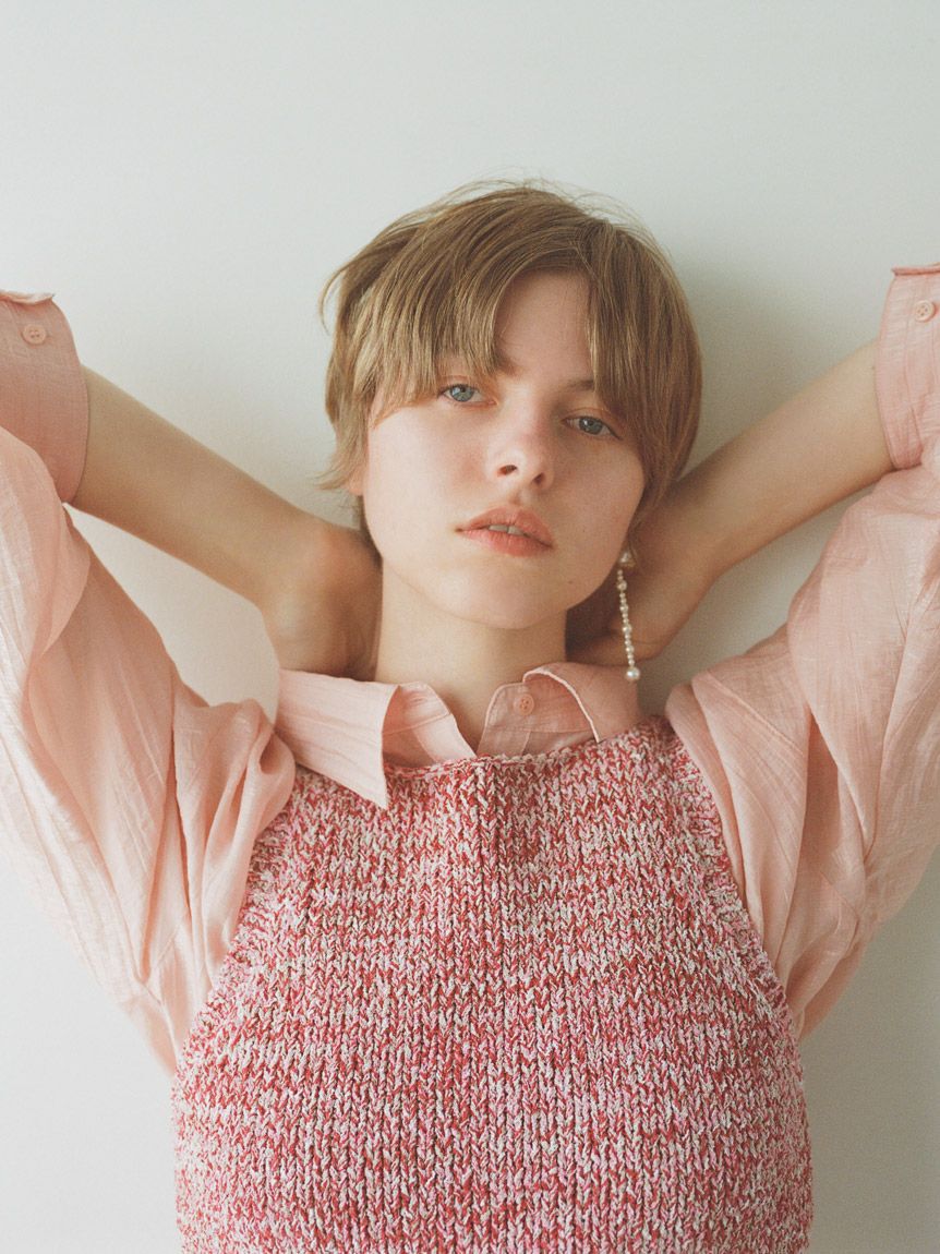 SNIDEL「Sustainableニットタンクトップス」|ニット・セーター|