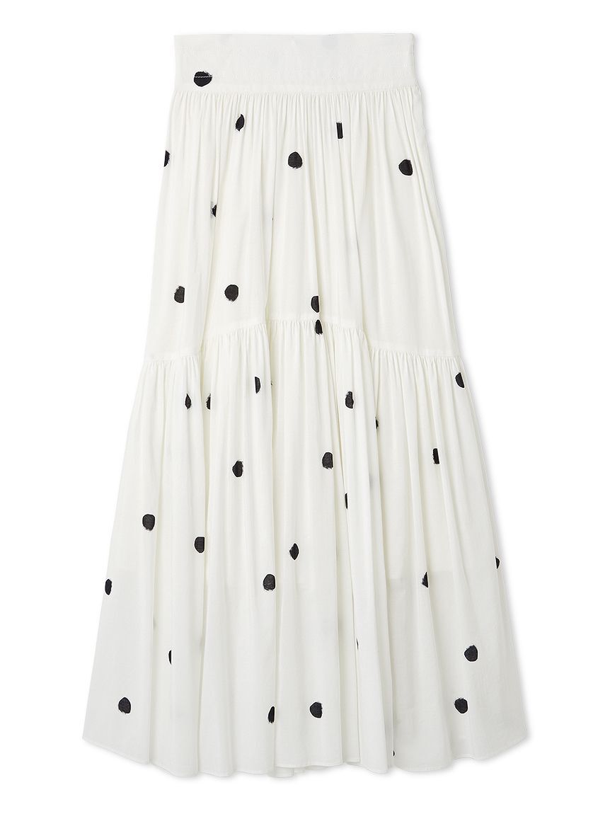 SNIDEL「ギャザーフレアスカート」|スカート|