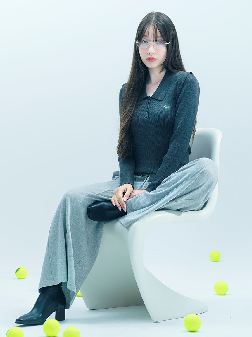 SNIDEL「バリエーションワイドパンツ」|チノ|